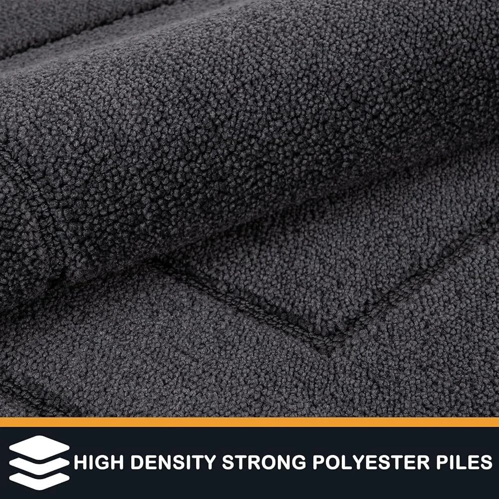 Dirt Trapper Door Mat Non Slip Machine Washable Super Absorbent Entryway Rug Dog Doormat Low Profile Durable Indoor Outdoor