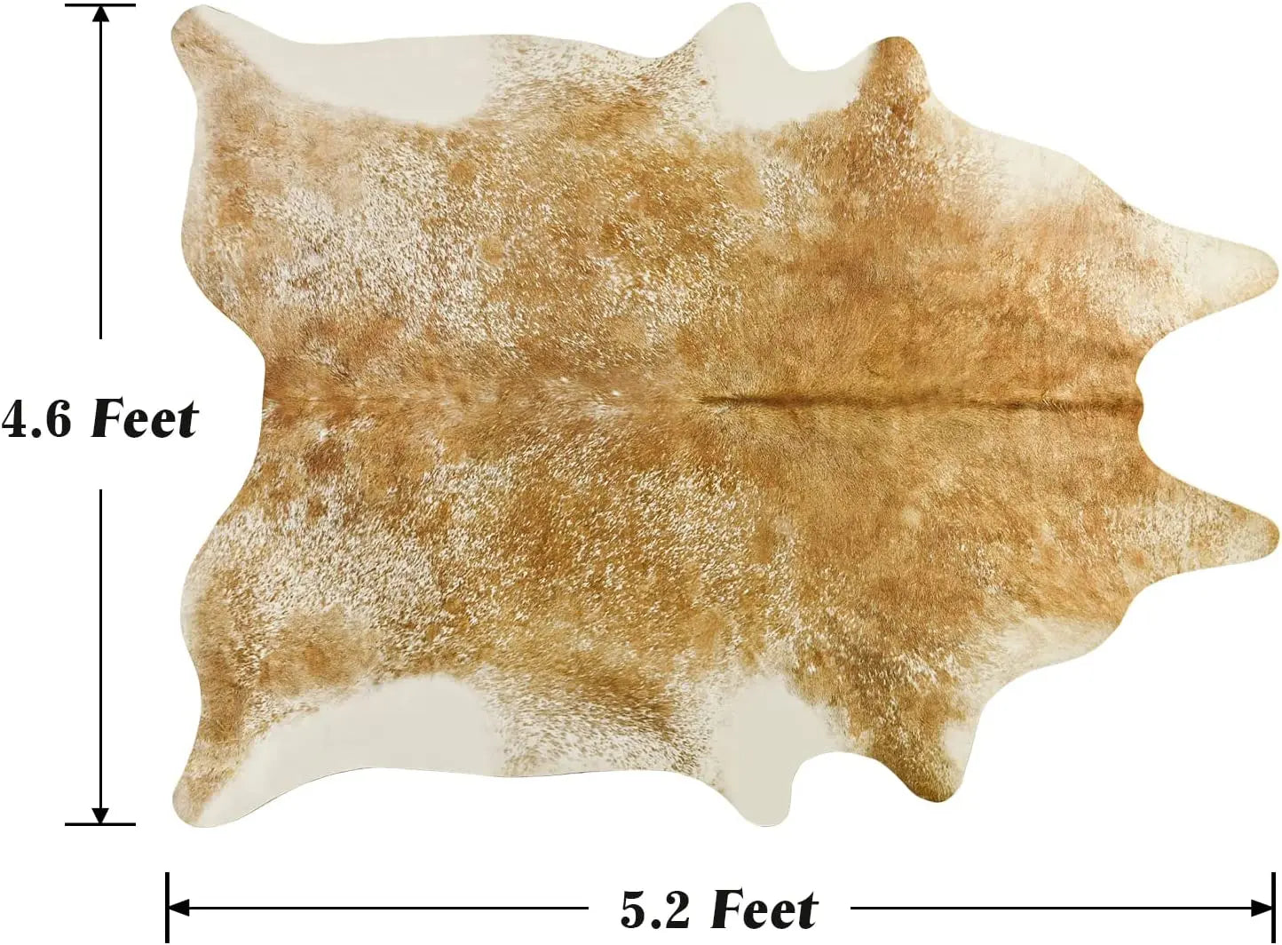 American style faux fur cowhide rug Bedroom carpet room carpets for living room rugs house decoration floor mats Christmas decor