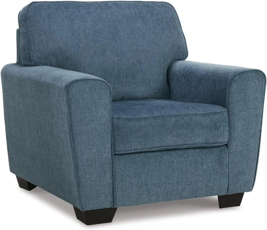 Signature Design by Ashley Cashton Modern Upholstered Chair, Blue
