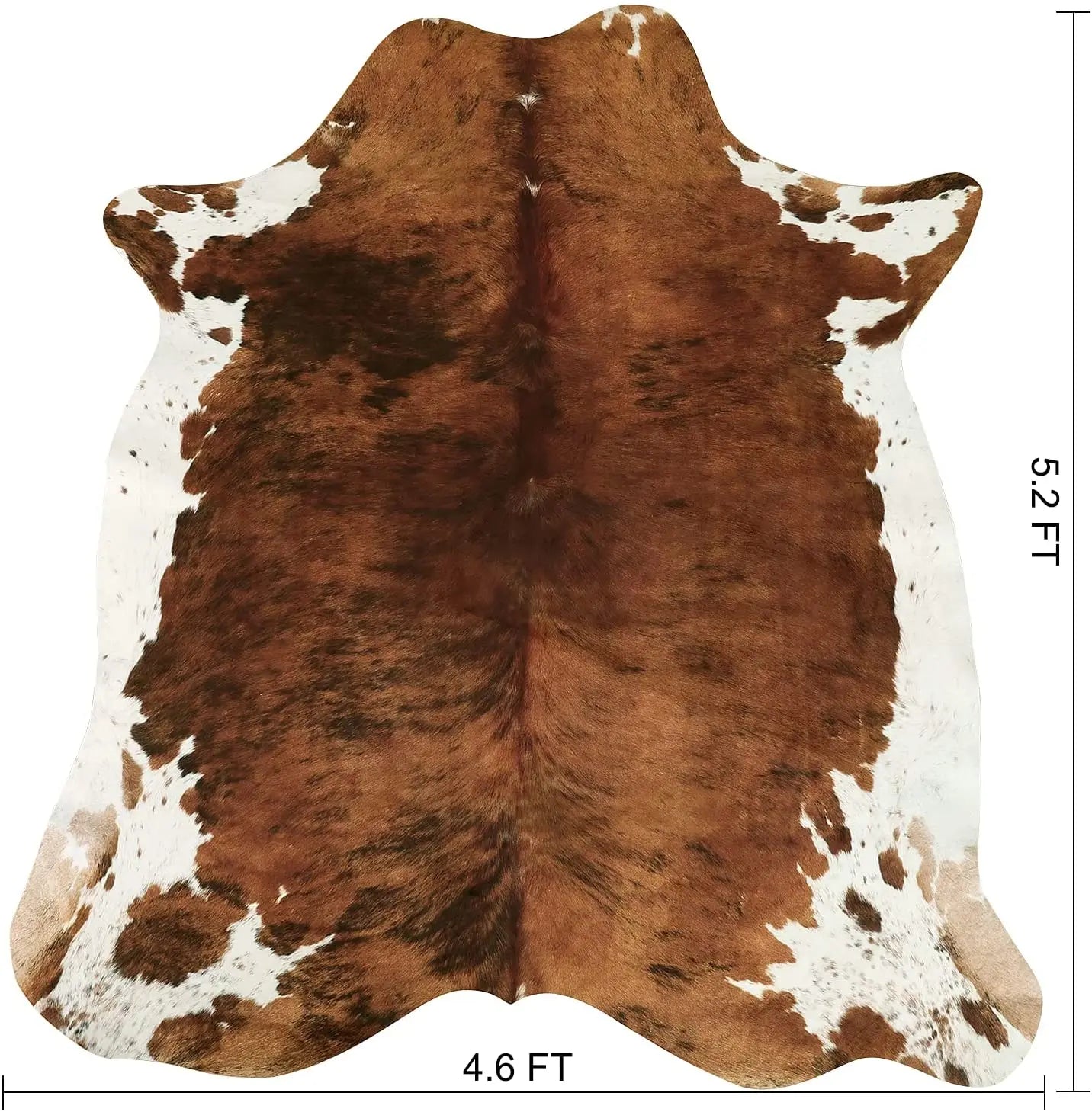 American style faux fur cowhide rug Bedroom carpet room carpets for living room rugs house decoration floor mats Christmas decor