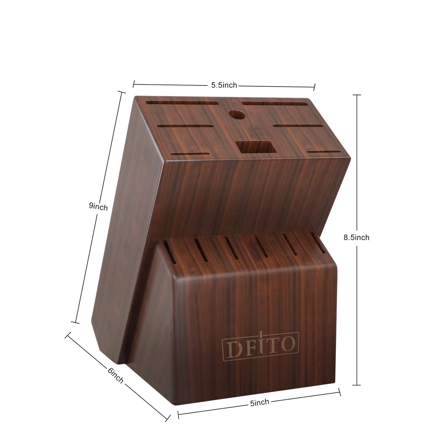 Knife Sets for Kitchen 14 Pieces with Knife Holder High Carbon Stainless Steel Damascus Pattern Sharp Chef Knife Set